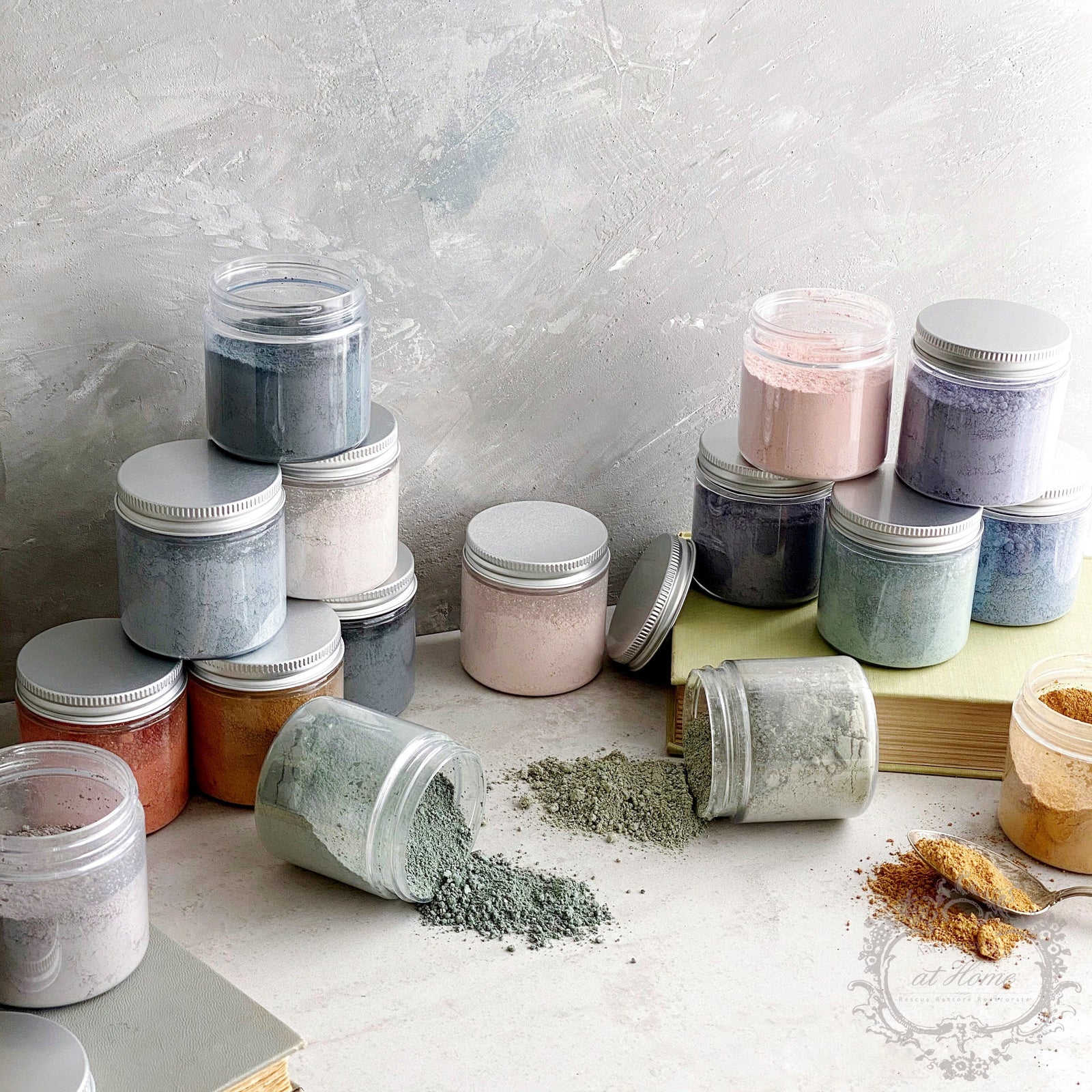 Paquete de muestra de pintura de leche 