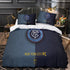 New York City FC Bedding Set Duvet Cover Without Filler
