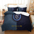 New York City FC Bedding Set Duvet Cover Without Filler