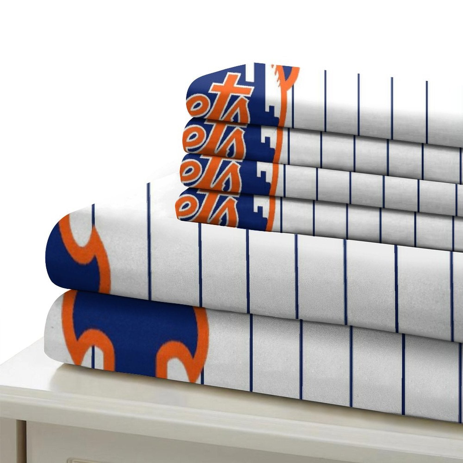 New York Mets Bedding Set Quilt Cover Without Filler