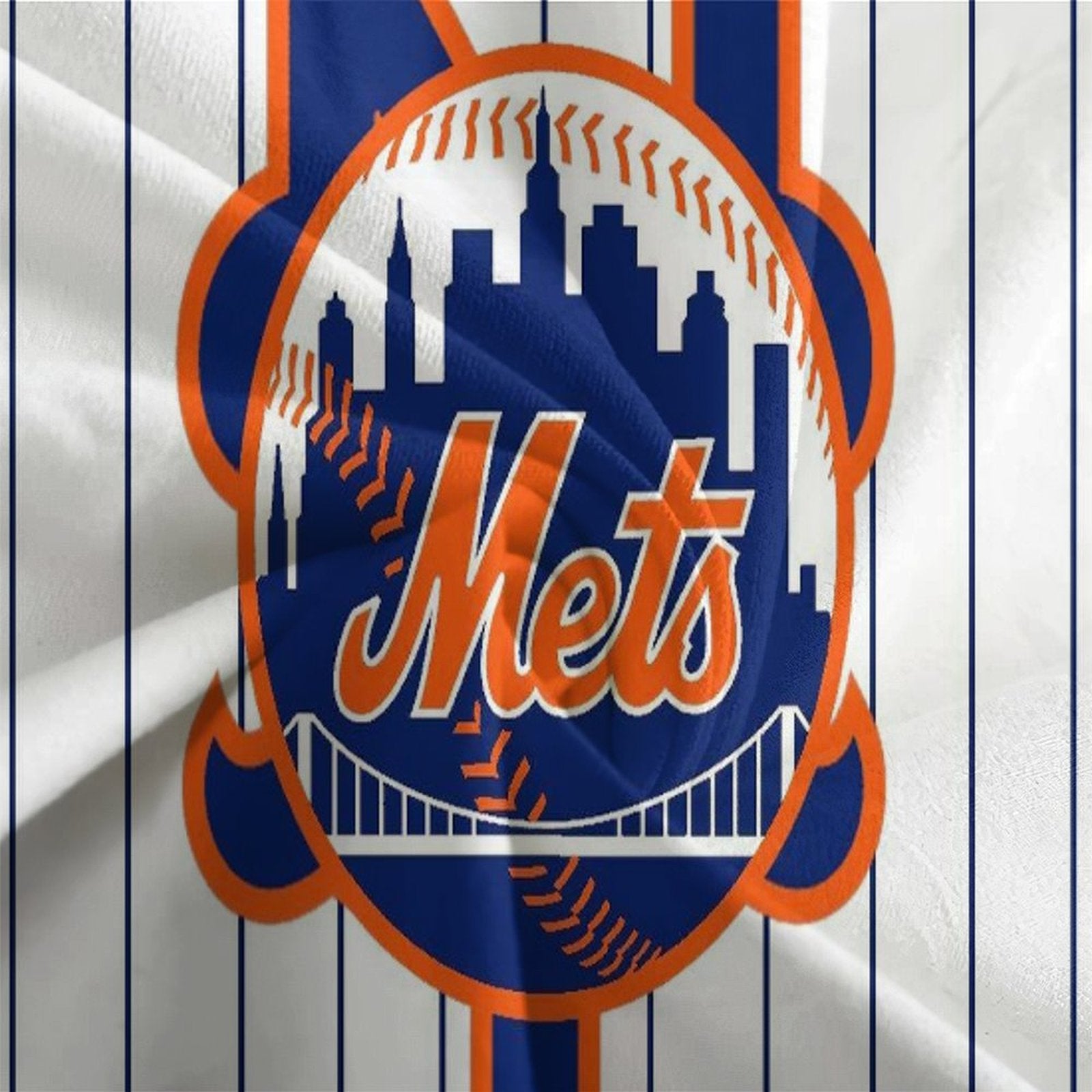 New York Mets Bedding Set Quilt Cover Without Filler