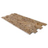Noce Brown Ledger 3D Panel 6"x24" Natural Marble Wall Tile - Full Truckload