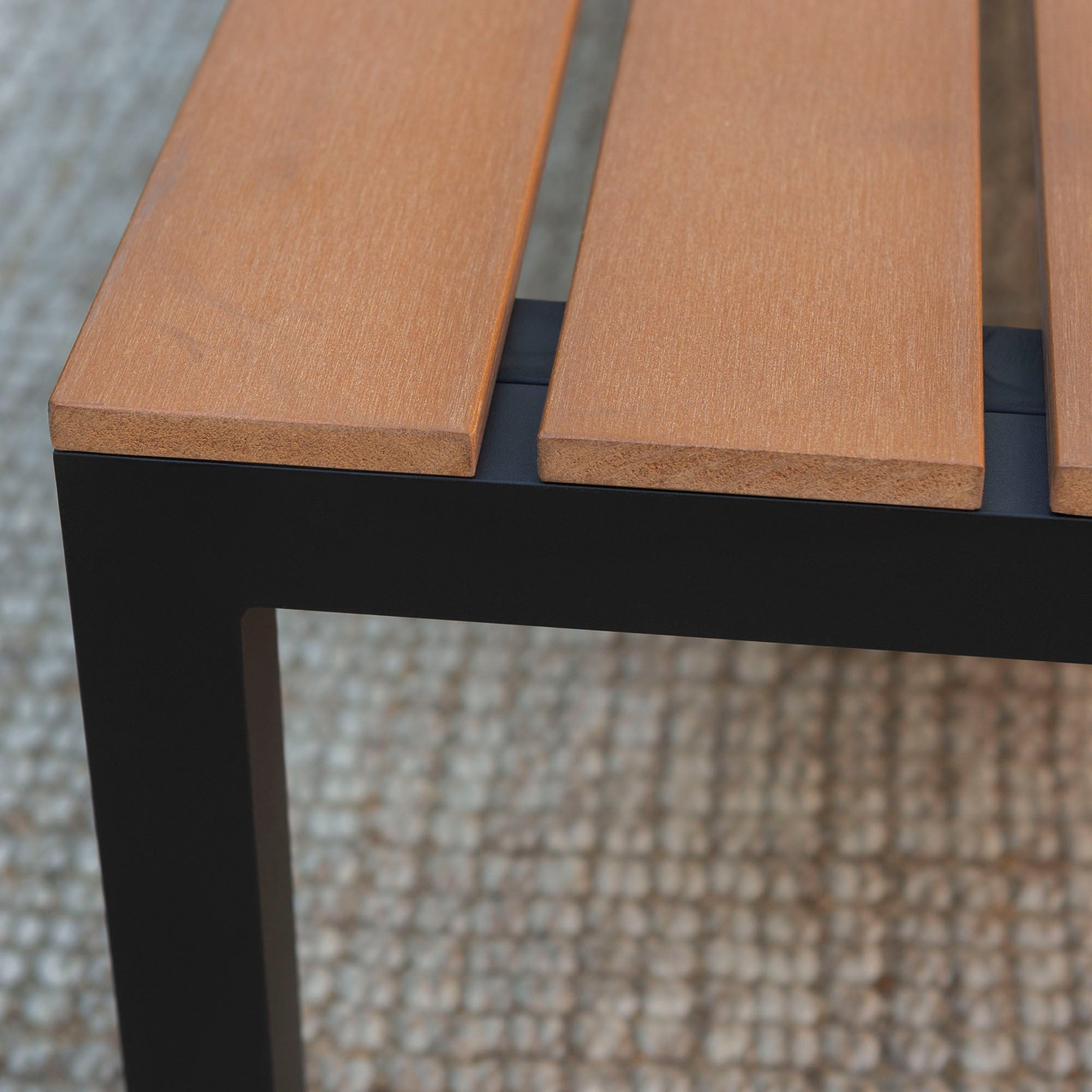 Juego de muebles de exterior para patio Jane de 4 piezas con cojines