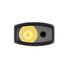 OLIGHT ARKFELDPWGMGCW Linterna plana Arkfeld con láser verde y luz blanca - Gris metalizado con forma de rueda dentada