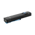 Linterna EDC plana Arkfeld Pro de OLIGHT ARKFELDPRO3RBKCWV3 con luz LED, luz ultravioleta y láser, color negro