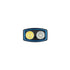 Linterna EDC plana Arkfeld Pro de OLIGHT ARKFELDPRO3RBKCWV3 con luz LED, luz ultravioleta y láser, color negro