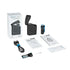 OLIGHT BATON4KITBK Baton 4 Potente linterna EDC de 1300 lúmenes, color negro, de primera calidad (con estuche de carga)
