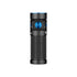 OLIGHT BATON4KITBK Baton 4 Potente linterna EDC de 1300 lúmenes, color negro, de primera calidad (con estuche de carga)