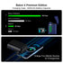 OLIGHT BATON4KITRGBU Baton 4 Potente linterna EDC de 1300 lúmenes, azul real, de primera calidad (con estuche de carga)