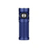 OLIGHT BATON4KITRGBU Baton 4 Potente linterna EDC de 1300 lúmenes, azul real, de primera calidad (con estuche de carga)