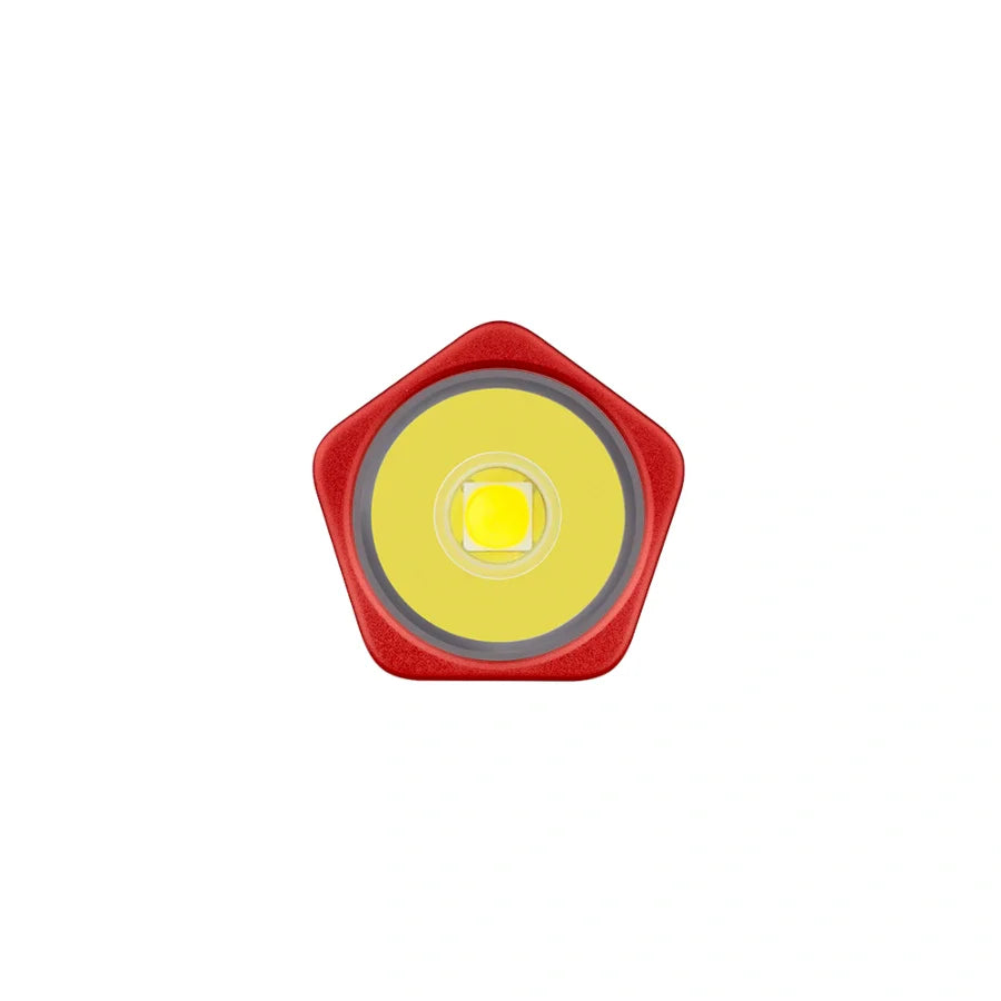 Linterna de bolsillo EDC OLIGHT DIFFUSERD Diffuse de 700 lúmenes, color rojo