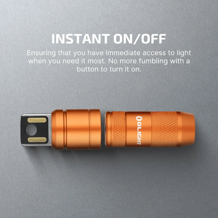 Linterna mini recargable OLIGHT IMINI2OG imini 2 - Naranja