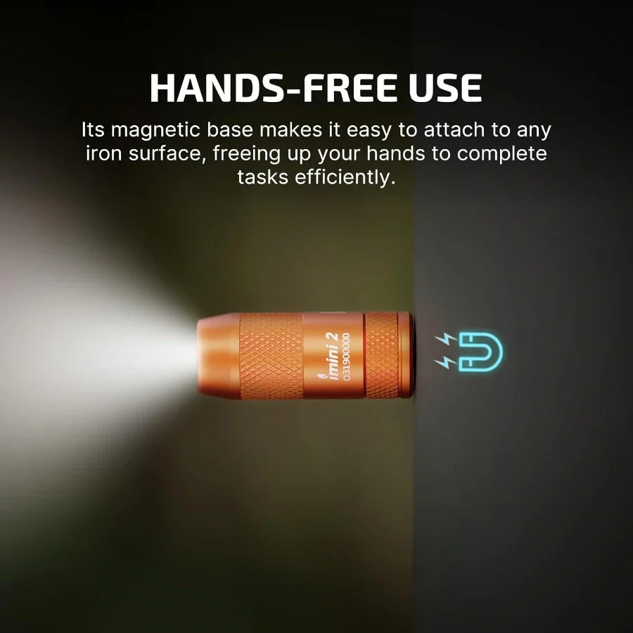 Linterna mini recargable OLIGHT IMINI2OG imini 2 - Naranja