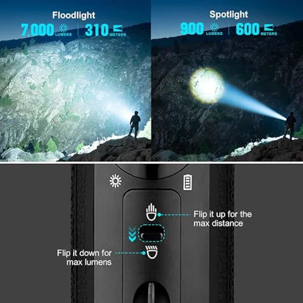 OLIGHT MARAUDERMINIBK Marauder Mini Linterna LED potente con RGB