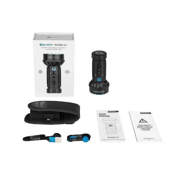 OLIGHT MARAUDERMINIBK Marauder Mini Linterna LED potente con RGB