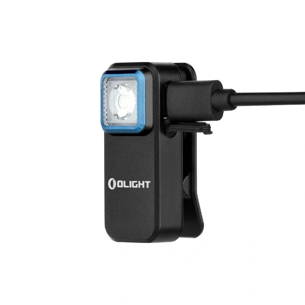 OLIGHT OCLIPBK Oclip Clip Light con luz blanca y roja - Negro