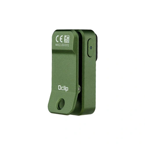 Lámpara de clip OLIGHT OCLIPODG Oclip con luz blanca y roja - OD Green