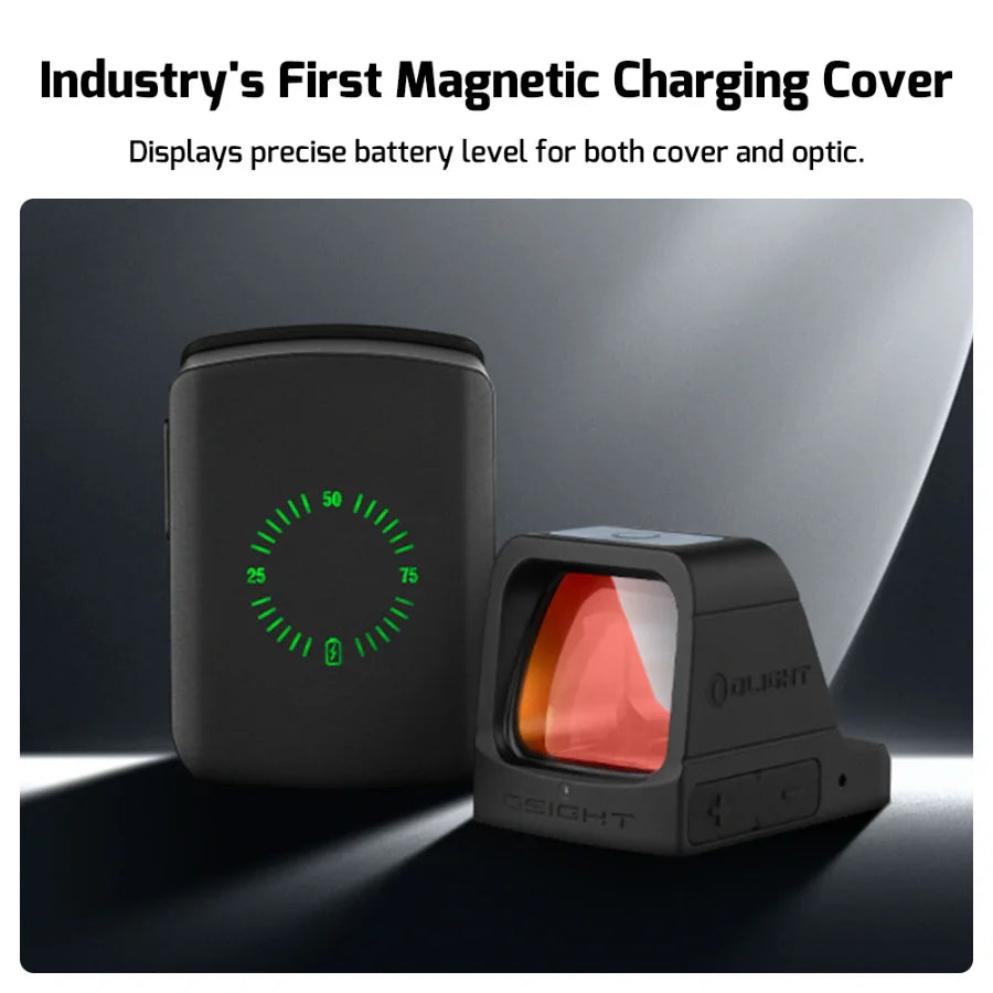 OLIGHT OSIGHTGN Osight 3 MOA con cubierta de carga magnética - Punto verde de 3 MOA