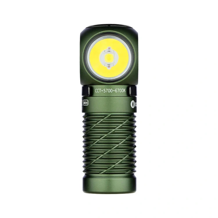 Linterna frontal recargable LED OLIGHT PERUN2MINIODGCW Perun 2 Mini - OD Green CW (5700K~6700K)