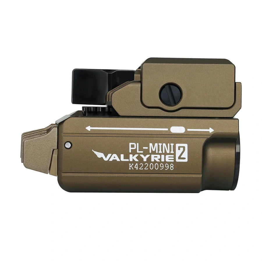 Linterna táctica OLIGHT PLMINI2DT PL-MINI 2 Valkyrie, color bronceado del desierto