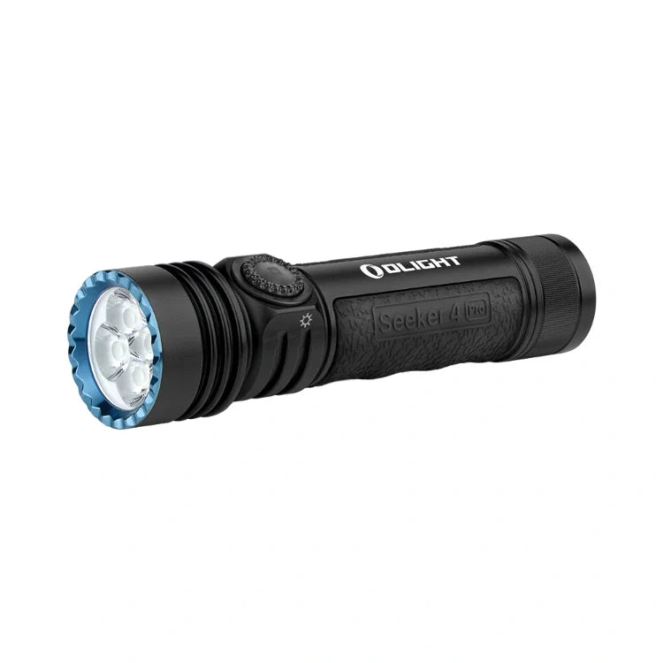 Linterna de alta potencia Seeker 4 Pro de OLIGHT SEEKER4PROMTBKCW - Negro mate CW (5700 ~ 7000 K)