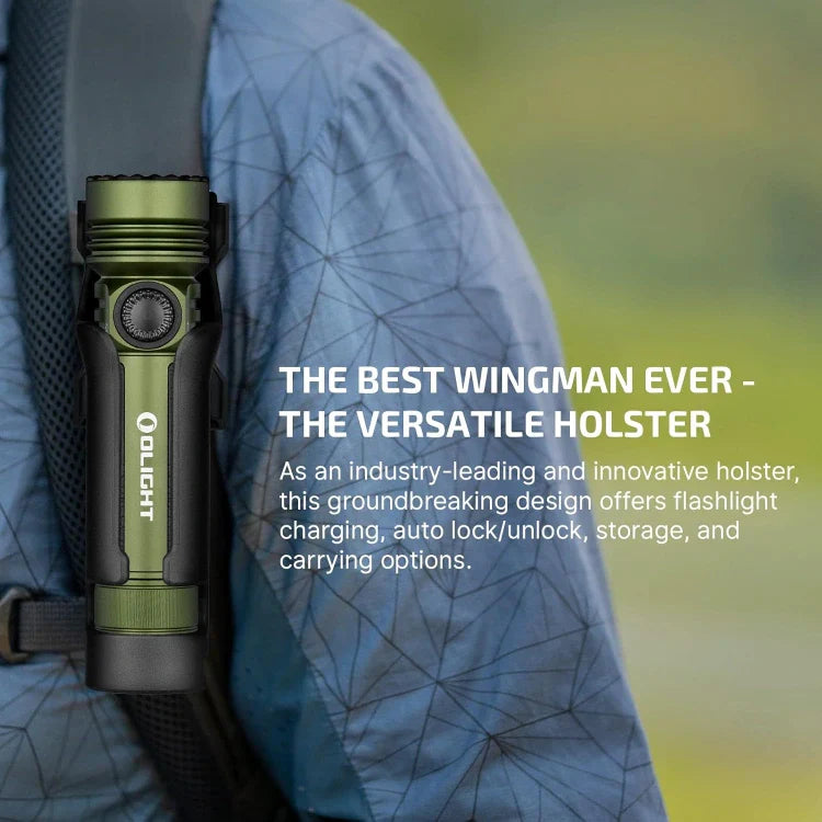 Linterna de alta potencia Seeker 4 Pro de OLIGHT SEEKER4PROODG - OD Green CW (5700~7000K)