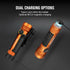 Linterna de alta potencia Seeker 4 Pro de OLIGHT SEEKER4PROOG - Naranja CW (5700~7000K)