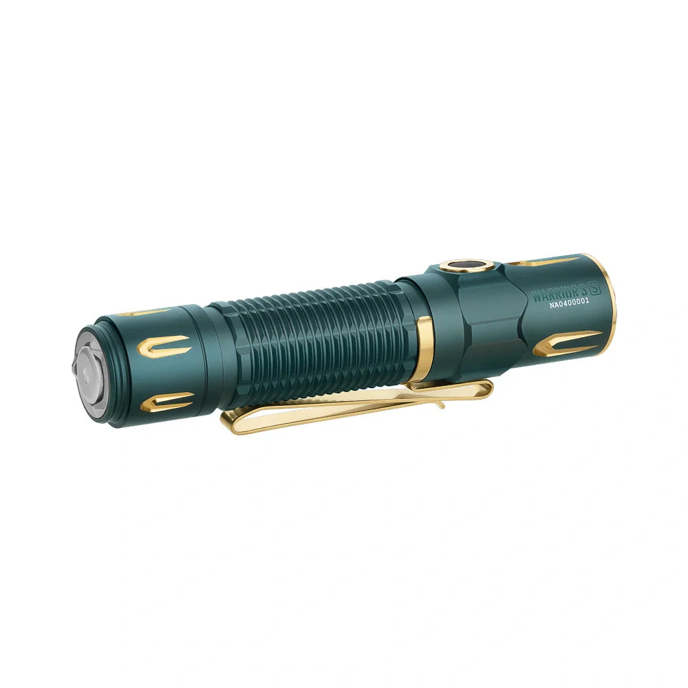 Linterna táctica de luz alta Warrior 3S de OLIGHT WARRIOS3SDRBU - Azul sueño