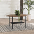 Mesa de centro hexagonal moderna para exteriores de Pearson