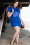 Solid Cobalt Blue Shirt