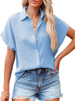 Solid Cobalt Blue Shirt
