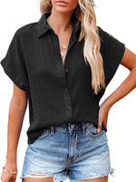 Casual Summer Button-Up Shirt