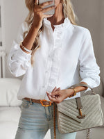 Solid Cobalt Blue Shirt