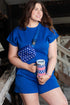 Blue Summer Top