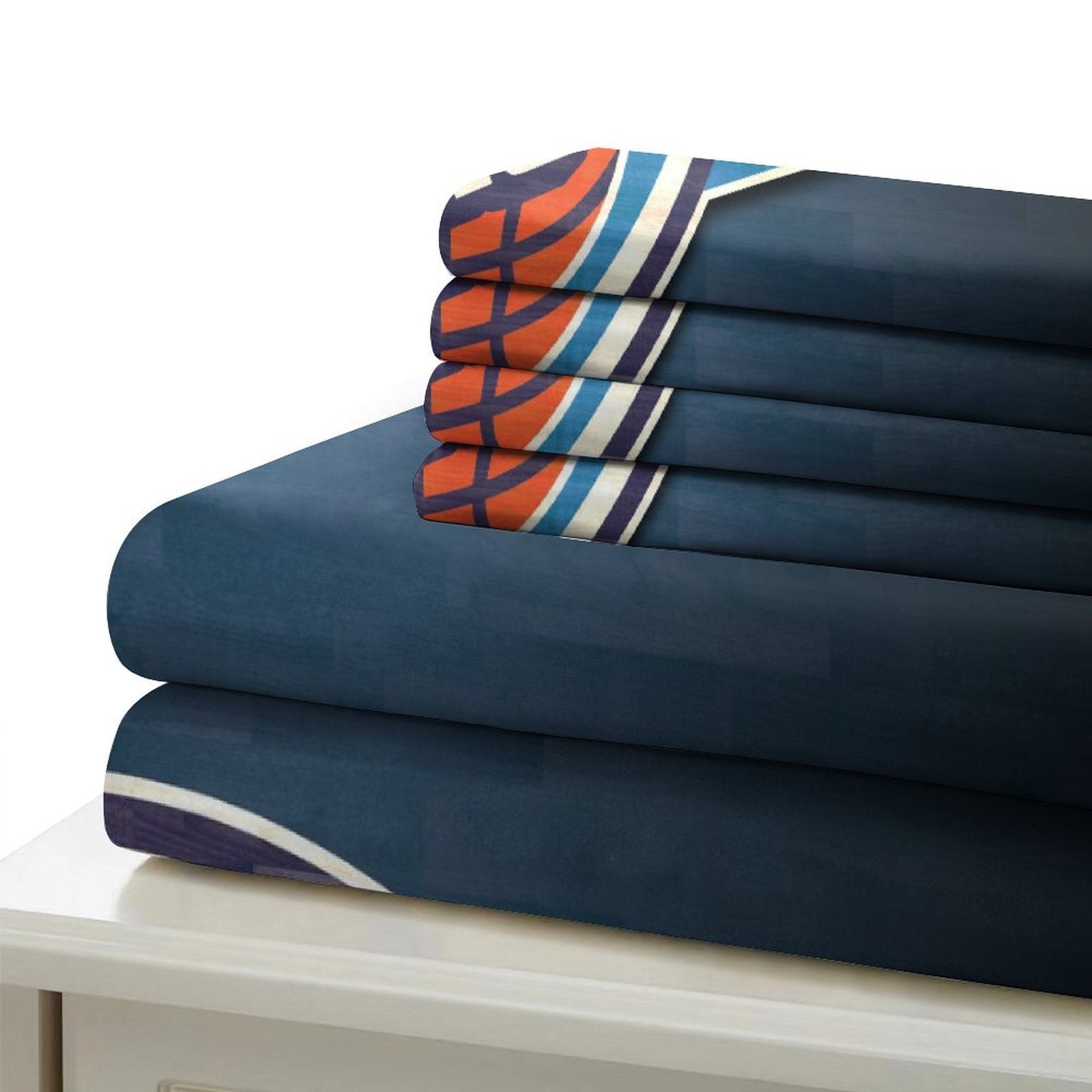 Juego de ropa de cama Oklahoma City Thunder, funda de edredón sin relleno