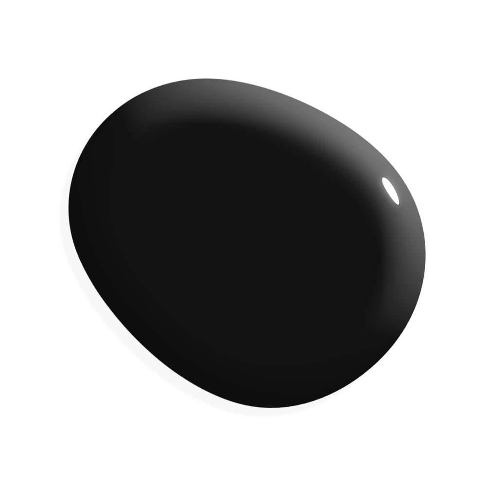 Pintura negra de un solo paso - Muestra de 4 oz 