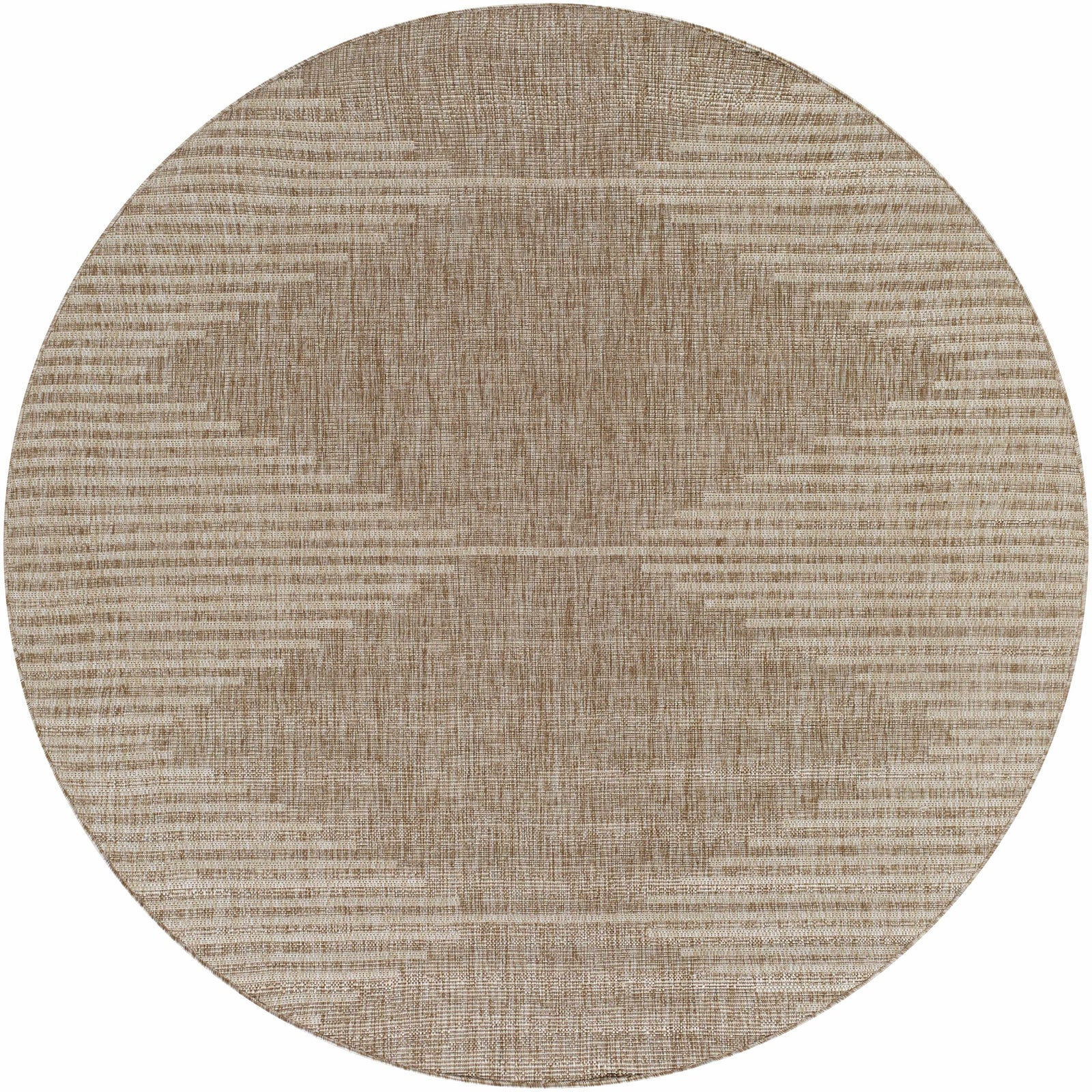 Alfombra de exterior Stephan beige oscuro