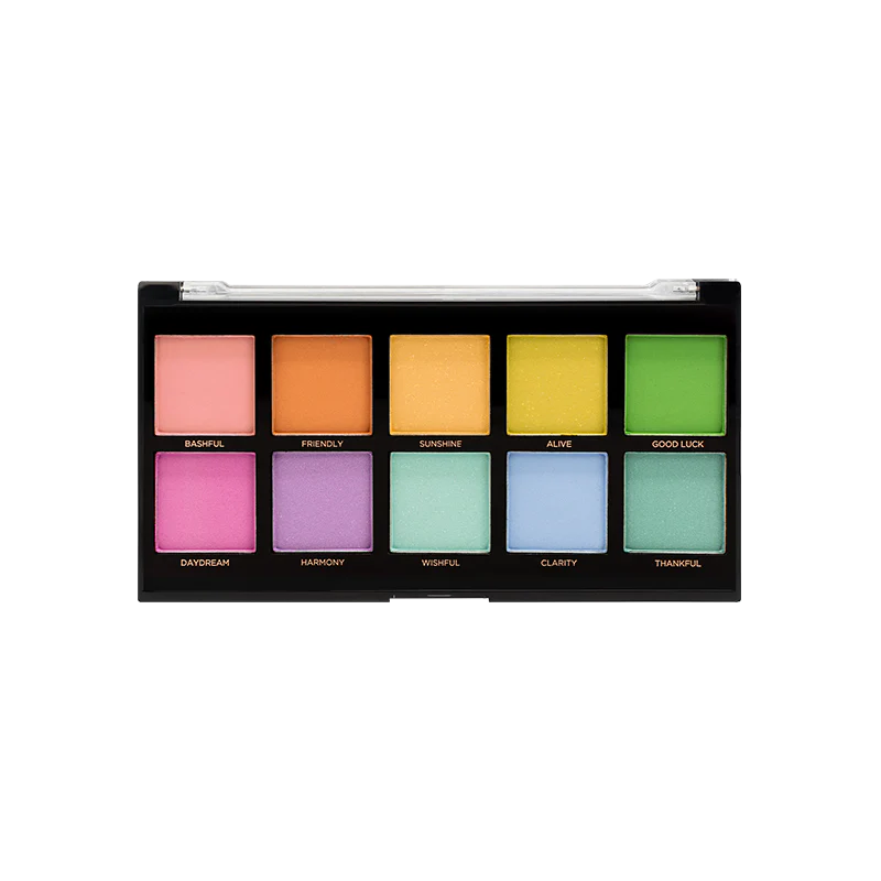 Paleta de 10 tonos pastel