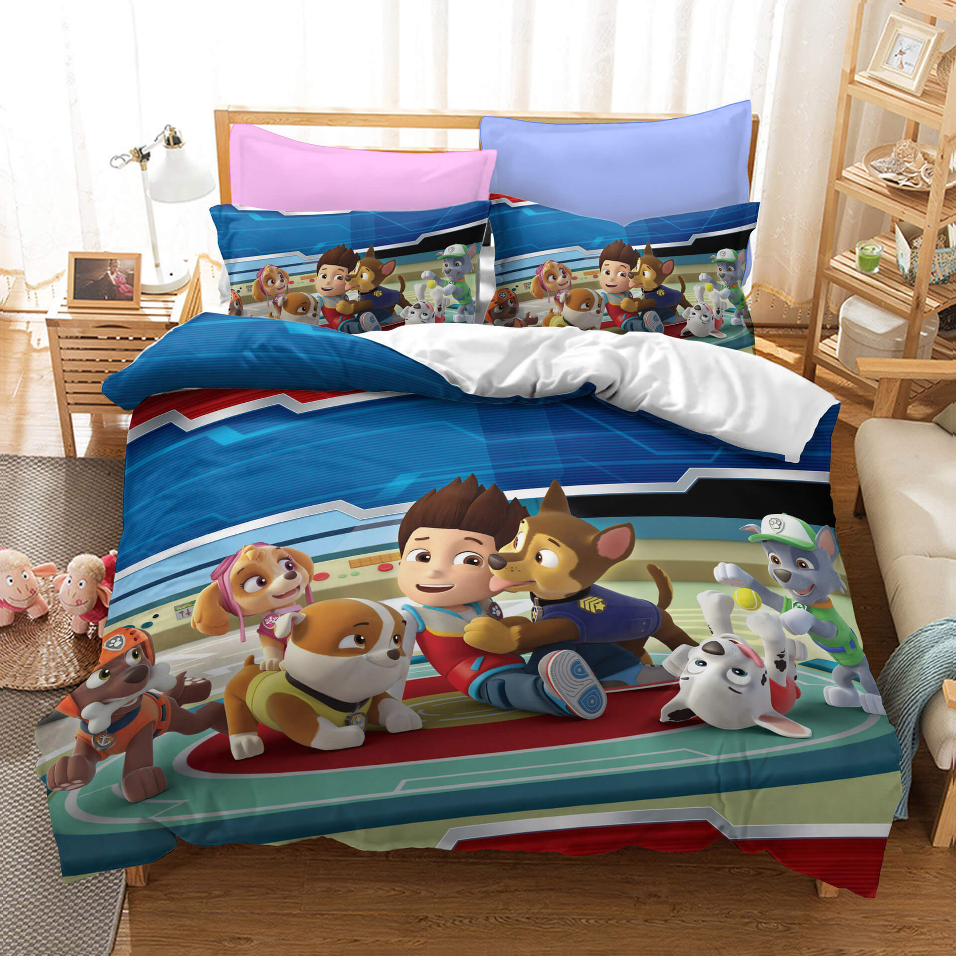 PAW Patrol Season 1 Bedding Set Kids Quilt Cover Without Filler