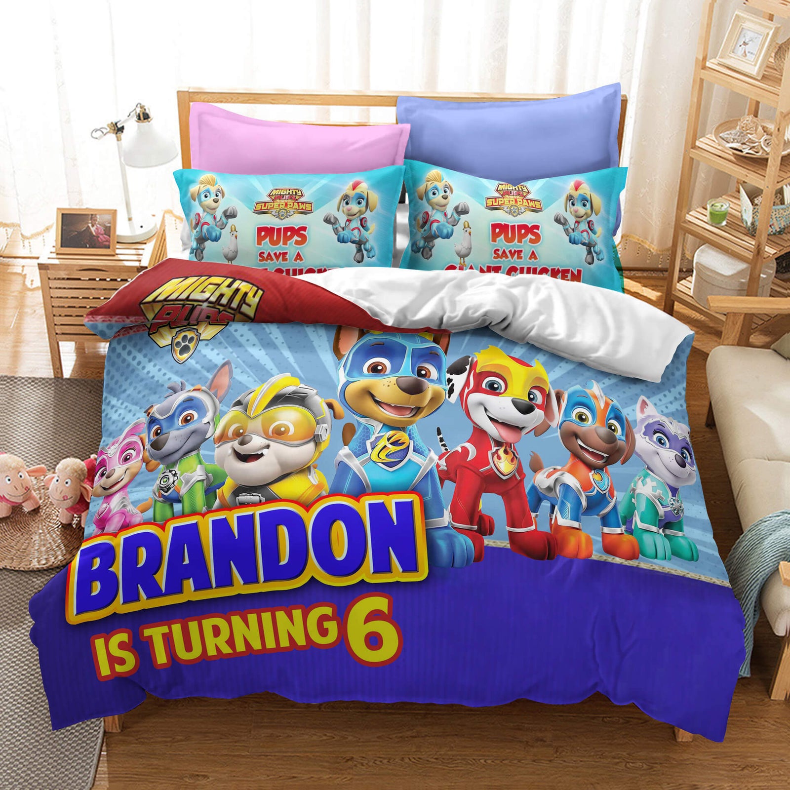PAW Patrol Season 1 Bedding Set Kids Quilt Cover Without Filler