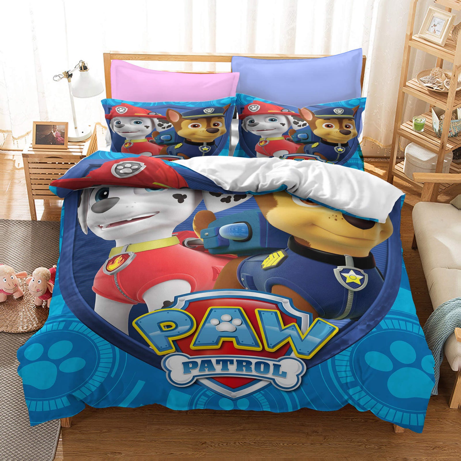 PAW Patrol Season 1 Bedding Set Kids Quilt Cover Without Filler