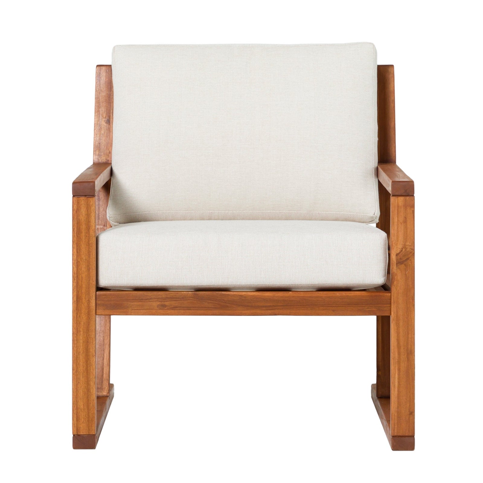Sillón moderno de madera maciza para exterior Prenton