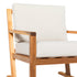 Sillón moderno de madera maciza para exterior Prenton