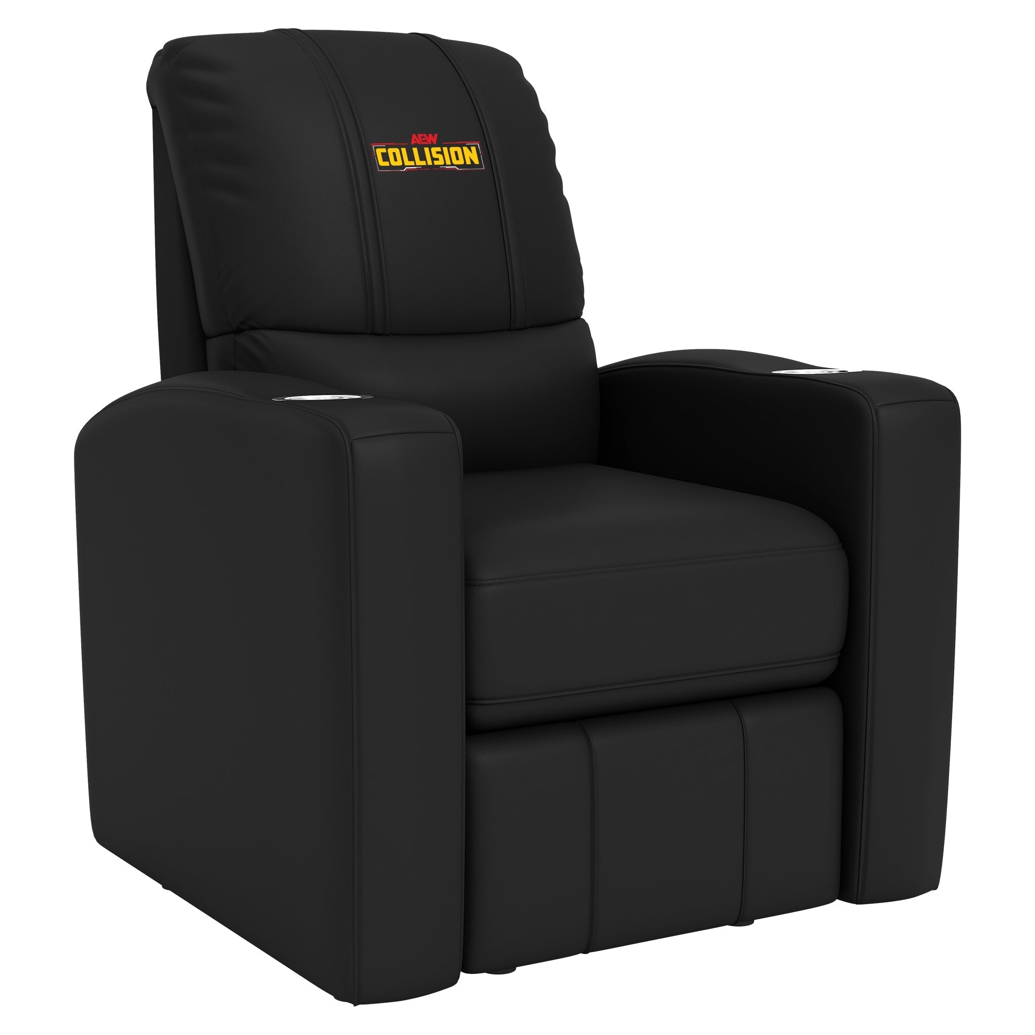 Sillón reclinable Stealth con el logotipo de All Elite Wrestling Collision