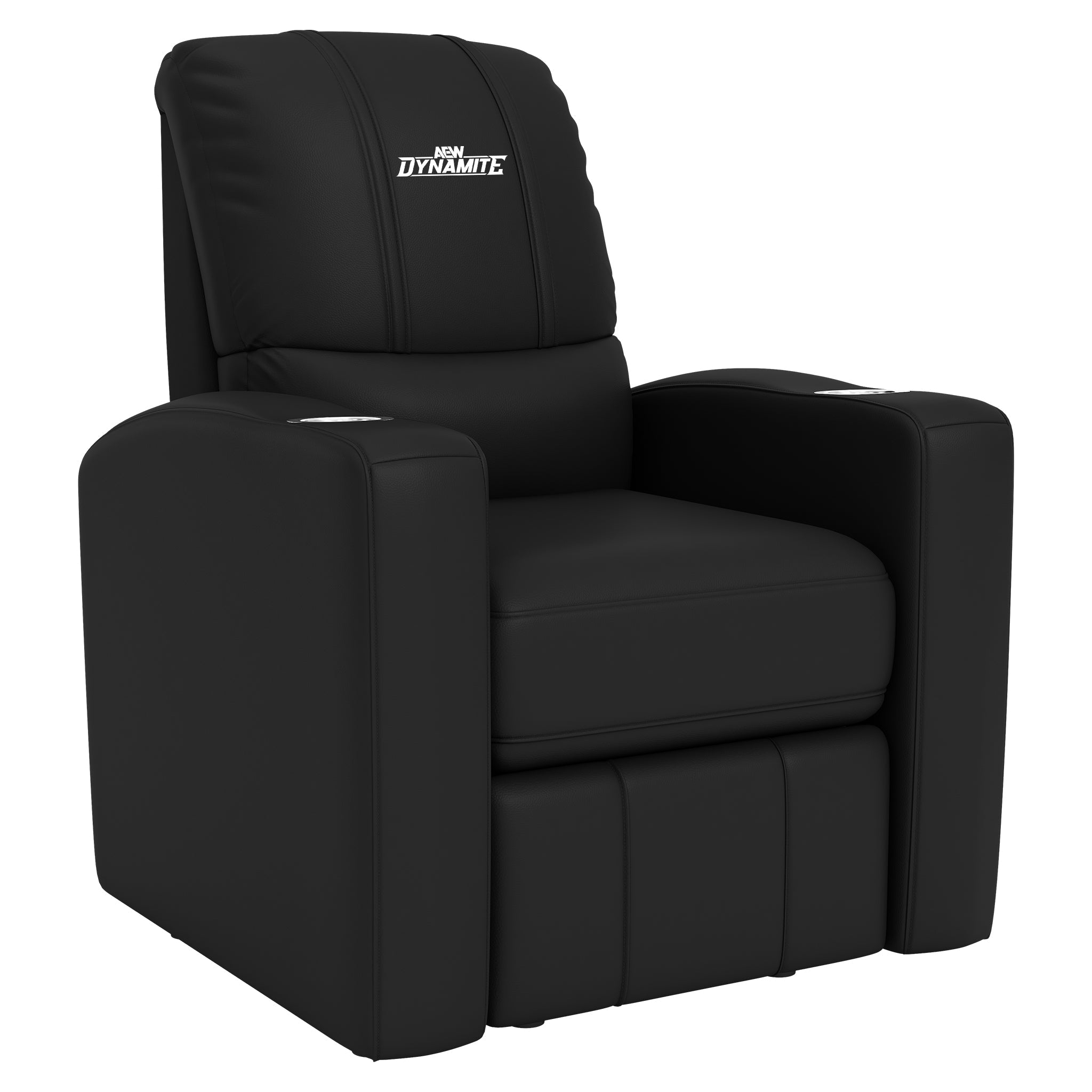 Sillón reclinable Stealth con el logotipo blanco Dynamite de All Elite Wrestling