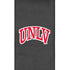 Loveseat plateado con el logotipo de los UNLV Rebels
