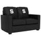 Loveseat plateado con el logotipo secundario de los Spartans de Michigan State