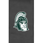 Panel del logotipo de la fiesta de los Spartans de Michigan State