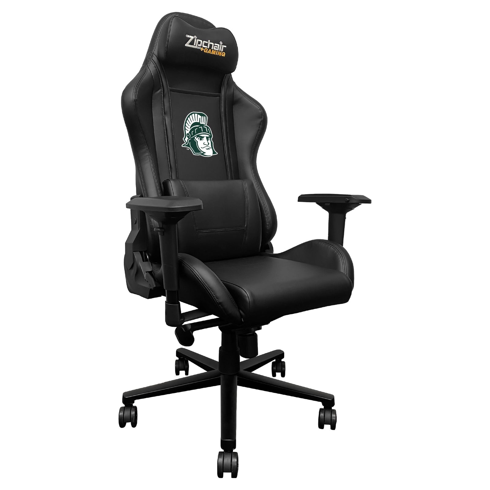 Silla para juegos Xpression Pro con el logotipo de Michigan State Spartans Sparty