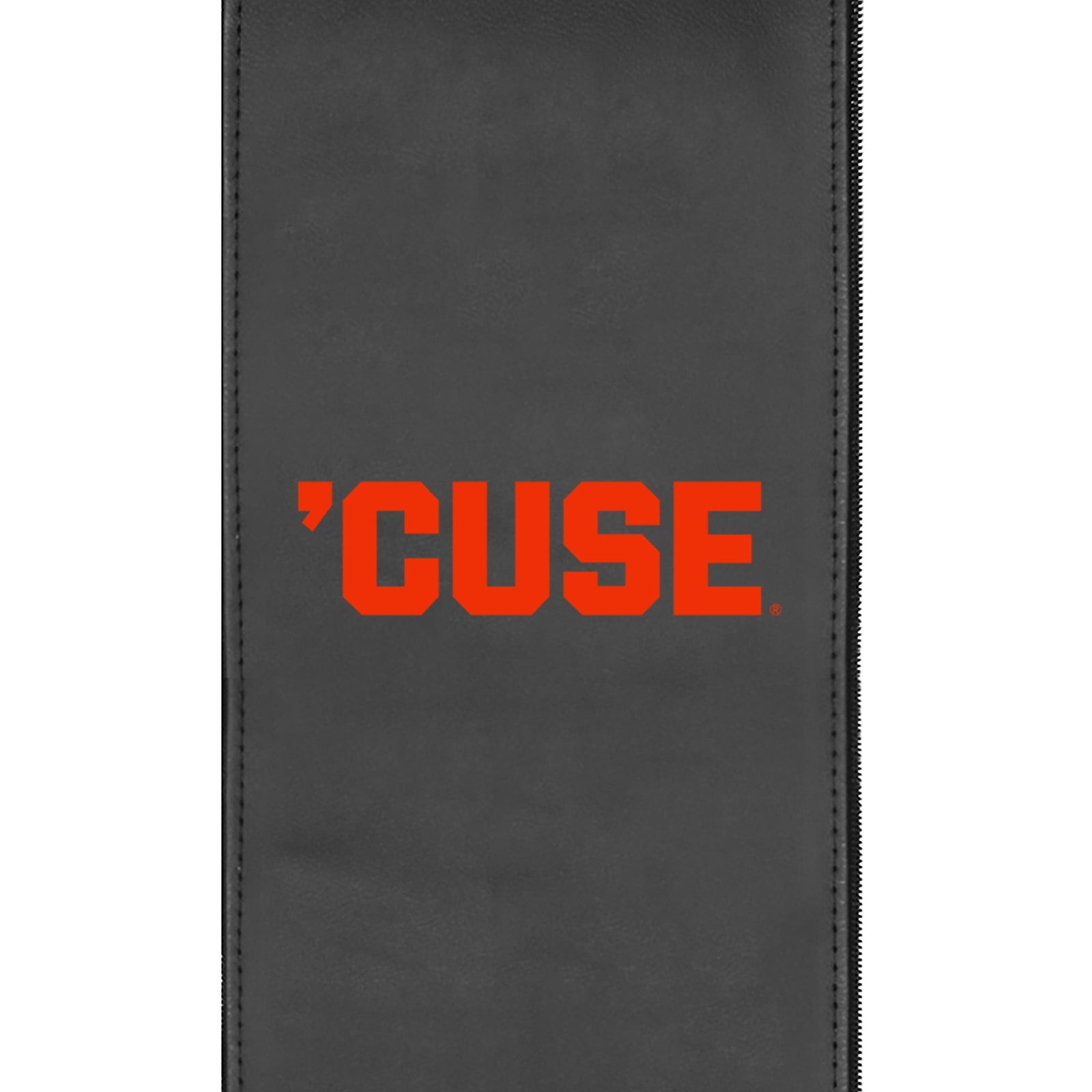 Sofá de dos plazas fijo Dyno con el logotipo de la marca denominativa Syracuse Orange